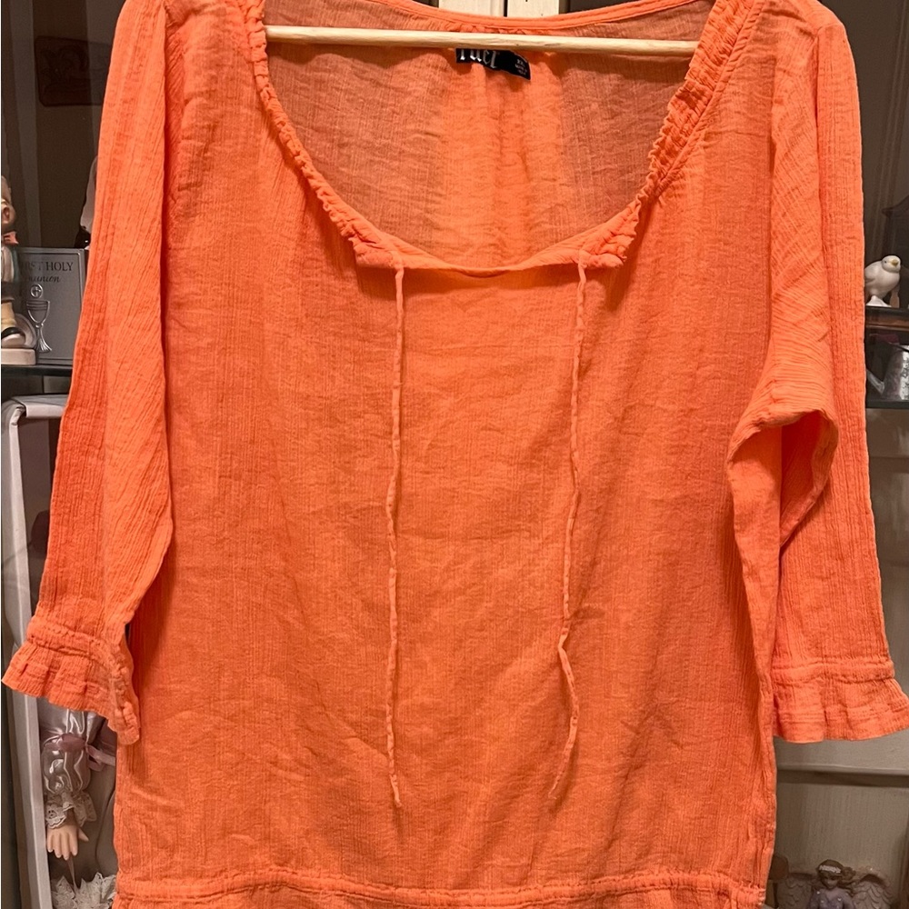 CRUEL GIRL ELASTIC NECK TOP